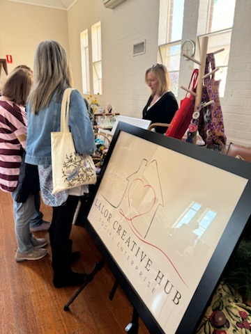 Lalor Creative Hub attends its first Market!